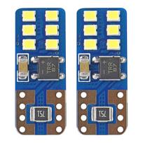 LED lemputės CANBUS 12SMD UltraBright 2016 T10e (W5W) White 12V/24V