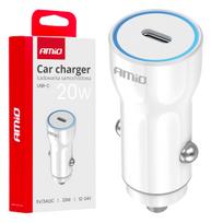 Automobilinis įkroviklis USB-C 20W 12/24V