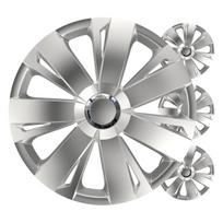 Ratų gaubtai (kalpokai) 4 vnt. Energy silver R15