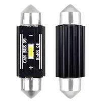 LED lemputės CANBUS 1860 1SMD UltraBright Festoon C5W C10W C3W 39mm White 12V/24V