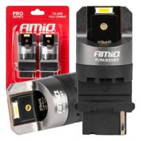 Led lemputės CANBUS PRO series 3156 P27W 2x1860SMD White 12/24V FULL CANBUSAMIO-03597