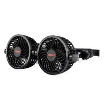 Automobilio ventiliatorius su USB 2x4; 12V 09