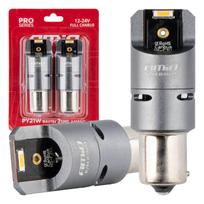 LED lemputės CANBUS PRO series PY21W 2x1860 SMD Amber 12V 24V