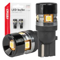 Led lemputės CANBUS T10 W5W 5SMD 3030 White 12V 24V