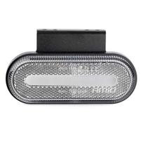 Šoninis gabaritinis žibintas LED light AMiO OM-01-W oval, white