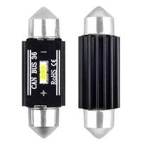 LED lemputės CANBUS 1860 1SMD UltraBright Festoon C5W C10W C3W 36mm White 12V/24V