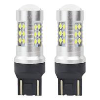 LED lemputės CANBUS 3030 24SMD T20 7443 W21/5W White 12V/24V