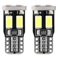 LED lemputės CANBUS 6SMD-2 5730 T10 (W5W) White