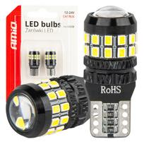 LED lemputės CANBUS T10 W5W 27SMD 2016 White 12V/24V