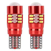 LED lemputės CANBUS 27SMD 3014 T10e (W5W) White 12V/24V
