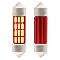 LED lemputės CANBUS 4014 16SMD Festoon C5W C10W C3W 39mm White 12V/24V