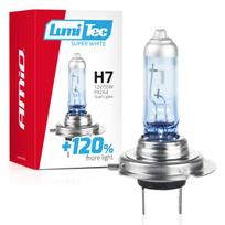 Halogeninė lemputė H7 12V 55W LumiTec Super White +120%