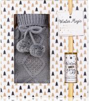 Dovanų rinkinys WINTER MAGIC (vonios putos+šildyklė)