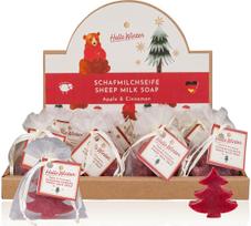 Avies pieno muiliukas HELLO WINTER organzos maišelyje, 25 g