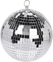 Eglutės burbulas MIRROR BALL SILVER, 12 cm