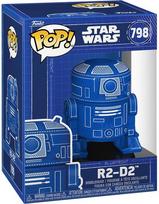 FUNKO POP! Vinilinė figūrėlė: Star Wars - R2-D2 (Blueprint Deco)