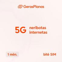 „Namai 5G“ – 1 mėnesio mobilus internetas su 5G ryšiu