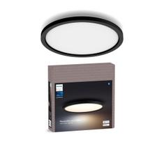 Philips - reguliuojamo ryškumo LED lubinis šviestuvas Hue AURELLE LED/21W/230V, skersmuo 39,5 cm, juodas