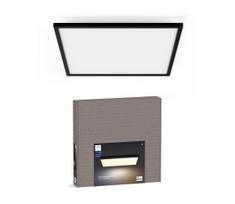 Philips - dimeriuojamas LED lubinis šviestuvas Hue AURELLE LED/39W/230V 60x60 cm juodas