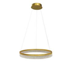 LED pakabinama liustra GALA LED/25W/230V, skersmuo 50 cm, auksinė