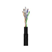 Goobay | CAT 6 Outdoor-patch cable, U/UTP | 94393 | Black RJ45 male (8P8C) | RJ45 male (8P8C)