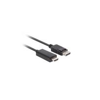 Lanberg | DisplayPort to HDMI Cable | CA-DPHD-11CC-0010-BK | DisplayPort Male | HDMI Male | DP to HDMI | 1 m