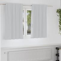 Užuolaidos su žiedais, blokuojančios šviesą 2 pcs