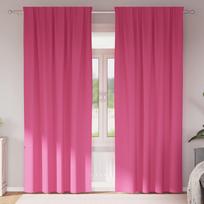 Užuolaidos su žiedais, blokuojančios šviesą 2 pcs