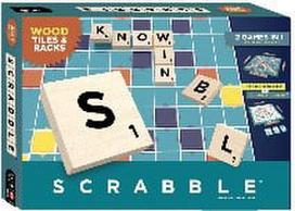 Mattel Games - Scrabble Wood Edition (DK) - 967-2606