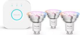 Philips Hue E WCA 345 GU10 3kit EU | GU10 | 3 W | 16 million colors, White and colored light