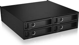 Raidsonic ICY BOX IB-2242U2K 13.3 cm (5.25") Storage drive tray Black