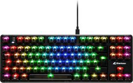 Sharkoon SGK70W keyboard Gaming USB QWERTZ German Black
