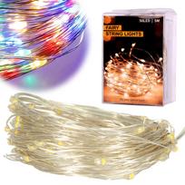 LED Girlianda 5 m. 50 LED, daugiaspalvė