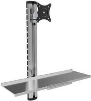Techly ICA-PLW 01 monitor mount / stand 68.6 cm (27") Wall Silver