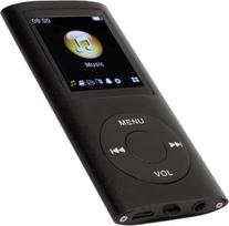 MP3 grotuvas MP3/MP4 grotuvas, 64GB, juodas, su garsiakalbiu