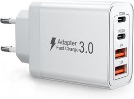 USB-C įkroviklis, 40W, 4 lizdos, PD 3.0