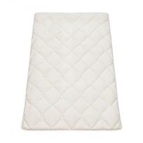 Tatami kilimėlis, sulankstomas futonas čiužinys, 203.2x99.1x6.4 cm, baltas, su laikymo funkcija