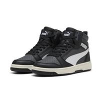 PUMA laisvalaikio batai paaugliams Puma Rebound V6 Mid Jr PUMA Black - 39383129, juodi, 38,5