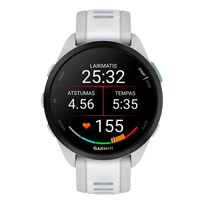 Garmin Forerunner 165 išmanusis laikrodis Mist Grey Mist Grey (Mist Grey/Whitestone)