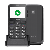 Doro 1880 4G mobilusis telefonas Black