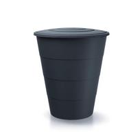 Lietaus vandens rezervuaras HydroMoby SmoothRain, 200L, Antracitas
