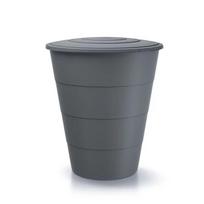 Lietaus vandens rezervuaras HydroMoby SmoothRain, 200L, Pilka