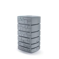 Lietaus vandens rezervuaras HydroMoby Arves Tower Stone, 500L, Pilka