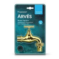 HydroMoby 3/4″ auksinis čiaupas lietaus vandens talpykloms