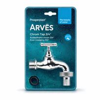 HydroMoby 3/4″ chromuotas čiaupas lietaus vandens rezervuaras