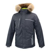 Huppa Berniukų žieminė striukė ROICE, dark gray