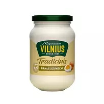 Majonezas VILNIUS PIRMAS LIETUVIŠKAS, 475 ml (450 g)