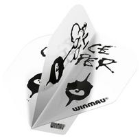Smiginio strėlyčių sparneliai Winmau Alice Cooper White