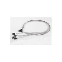 Supermicro Internes SAS-Kabel - mit Sidebands - Überkreuzung - 4x Mini SAS HD (SFF-8643)