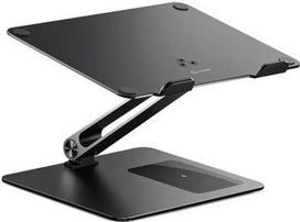 ALOGIC Elite - Notebook-Ständer - mit kabellosem Ladegerät - 11 - 17 - Schwarz (EPLSWCBK)